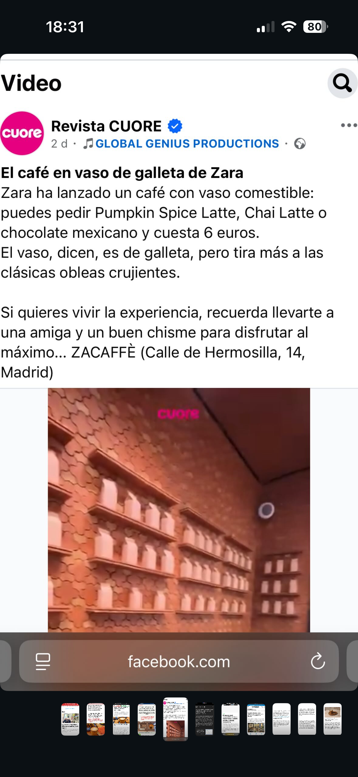Cookiecup prensa