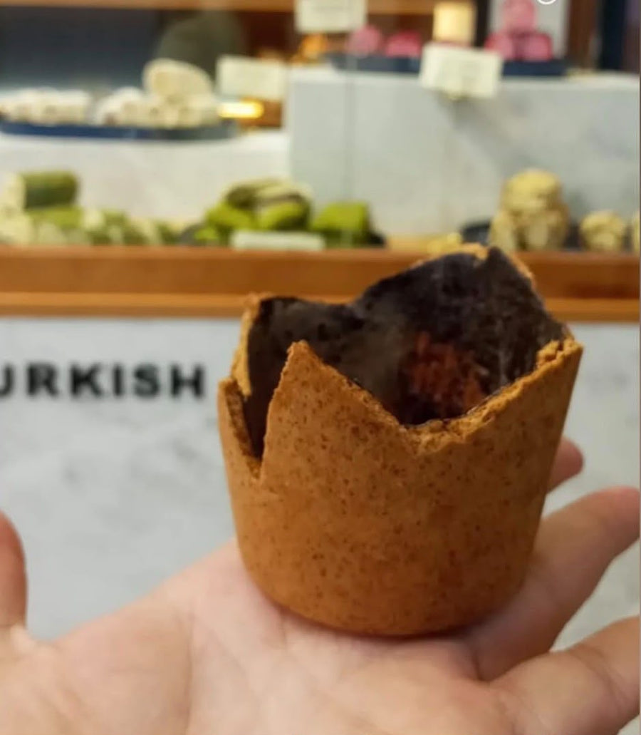 Cookiecup en cafetería
