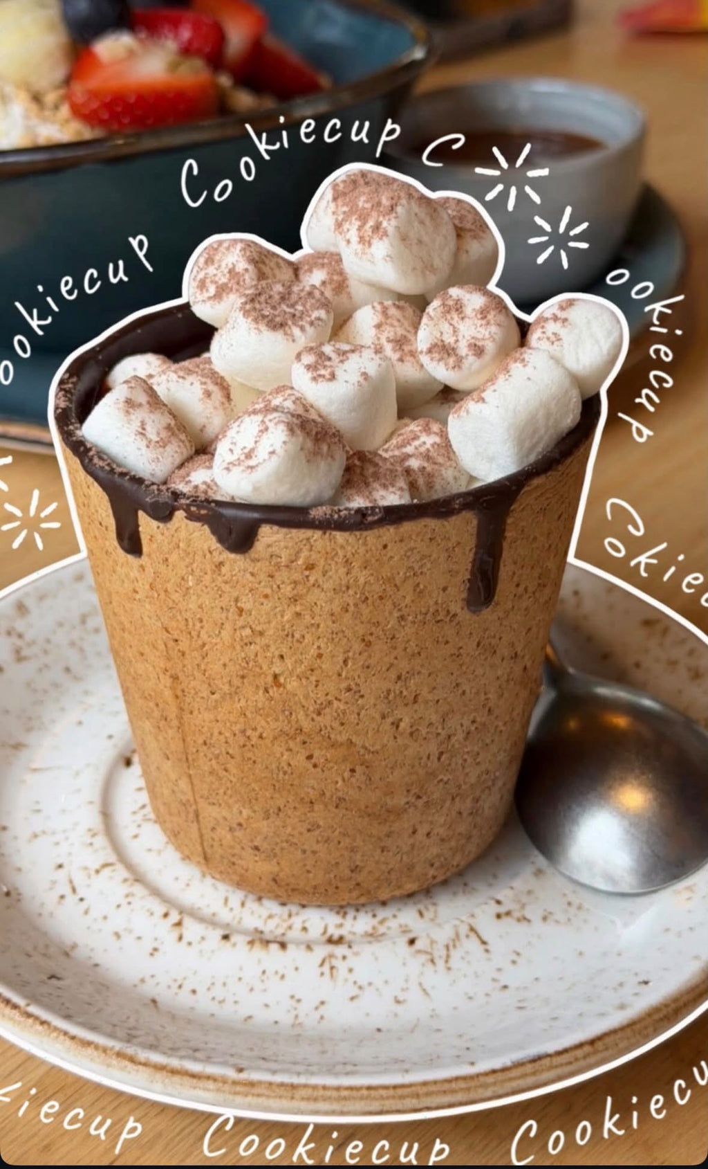Cookiecup con chocolate 220ml